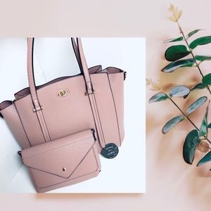 🎀SOLD🎀 VEGAN LEATHER Tote Crossbody Bag